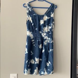 Tie dye Jean dress